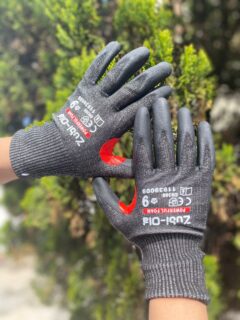 Guantes Ficha Hppe, Recubiertos En Nitrilo