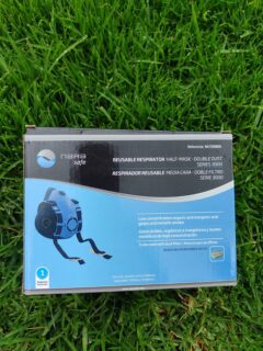 Respirador Reusable En Silicona Media Cara Doble Filtro Narasafe - Imagen 3