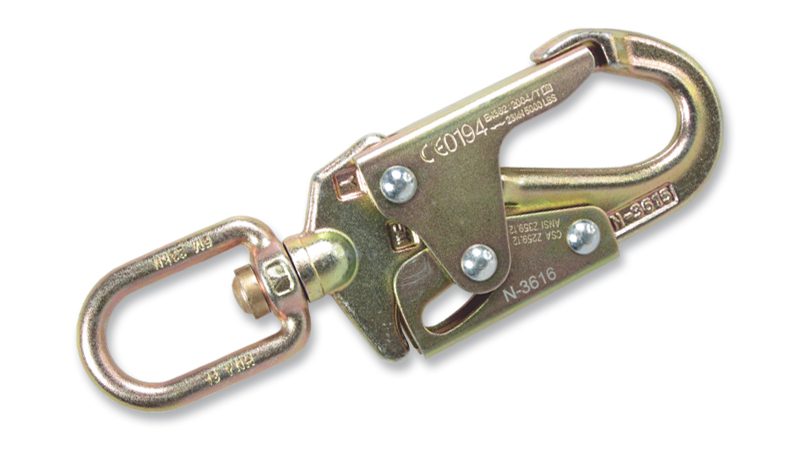 Gancho Giratorio De Seguridad Doble Cierre