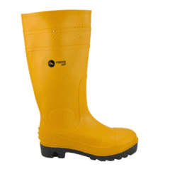 Botas En Pvc, Con Puntera De Acero