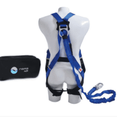 Kit Básico (Arnés Multipropósito 1 Argolla, Eslinga Con Absorbedor, Maletín)