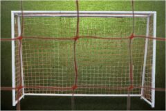 Malla Fútbol Tipo Cabaña Naranja 3 Mm