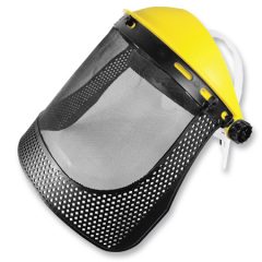 Careta De Protección Facial Con Malla Metálica Y Refuerzo
