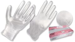 Guantes Vinilo Transparente