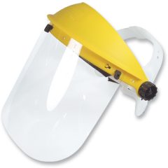 Careta De Protección Facial Con Soporte Ajustable Y Visor