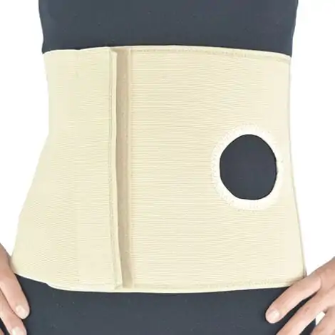 Órtesis Faja Abdominal Colostomia 12″
