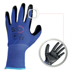Guante Nylon Nitrilo Texturizado Ref Tf - N404