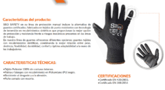 Guante Poliéster Poliuretano Ce En388ref.Pn-8003 - Imagen 2
