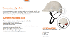 Casco Dieléctrico Tipo 2 Clase E Ref M-180 - Imagen 2
