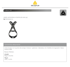 Arnes Anticaídas Multipropósito Deltaplus - Imagen 2