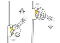Anticaídas deslizante para cuerda con función de bloqueo PETZL - Imagen 3