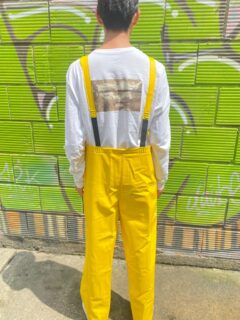 Overol Con Pechera Calibre 25 Amarillo - Imagen 2