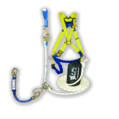 Kit Arnés Y Sistema De Línea De Vida Vertical 50-102 A16 Epi