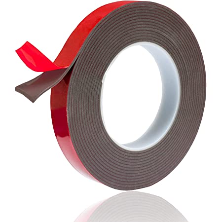 Cinta Doble Faz Extrafuerte Gris