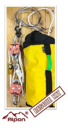 Kit De Rescate 4 A1 102 Metros De Cuerda