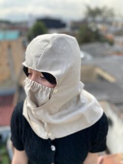 Gorro Con Tapabocas En Drill - Imagen 6