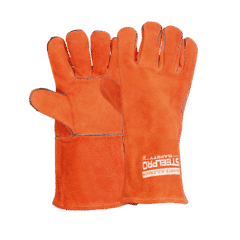 Guante Soldador Naranja Steelpro