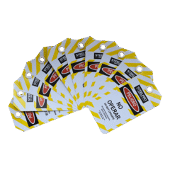 Kit Targeta Bilingue Amarilla No Operar Loto Steelpro