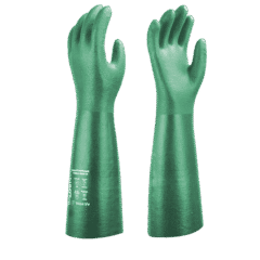 Guante Nitrilsafe Therm Verde Steelpro