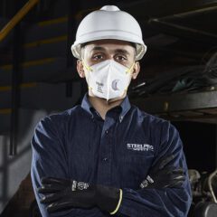 Respirador M9910v Blanco Steelpro - Imagen 2