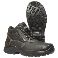 Bota Antiestetica Truker Negra T43 Steelpro