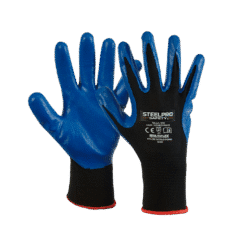 Guante Foam Blue Nitrilo Steelpro