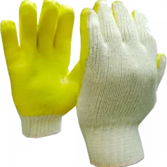 Guante Hilaza Refuerzo En Latex