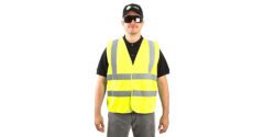 Chaleco Reflectivo En Polyester Color Naranja/Neon Narasafe - Imagen 2