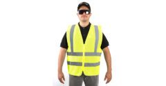 Chaleco Reflectivo Clima Cálido Con Cremallera Narasafe