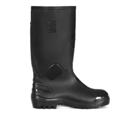 Bota Negra Goliat En Pvc Con Puntera