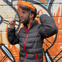 Careta Plastica Con Visor En Malla Mesh Epi