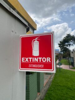 Banderola Señal Extintor