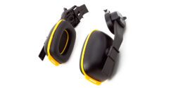 Protector Auditivo Tipo Copa Para Insertar En Casco Negro Narasafe