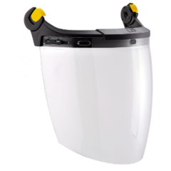 Pantalla completa de protección contra el riesgo de arco eléctrico con sistema EASYCLIP para los cascos VERTEX y STRATO PETZL